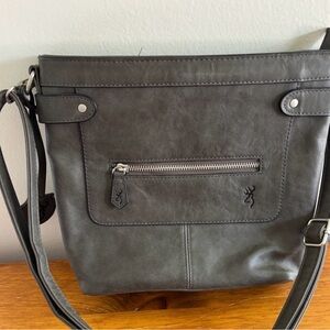 Browning Gray Crossbody Bag